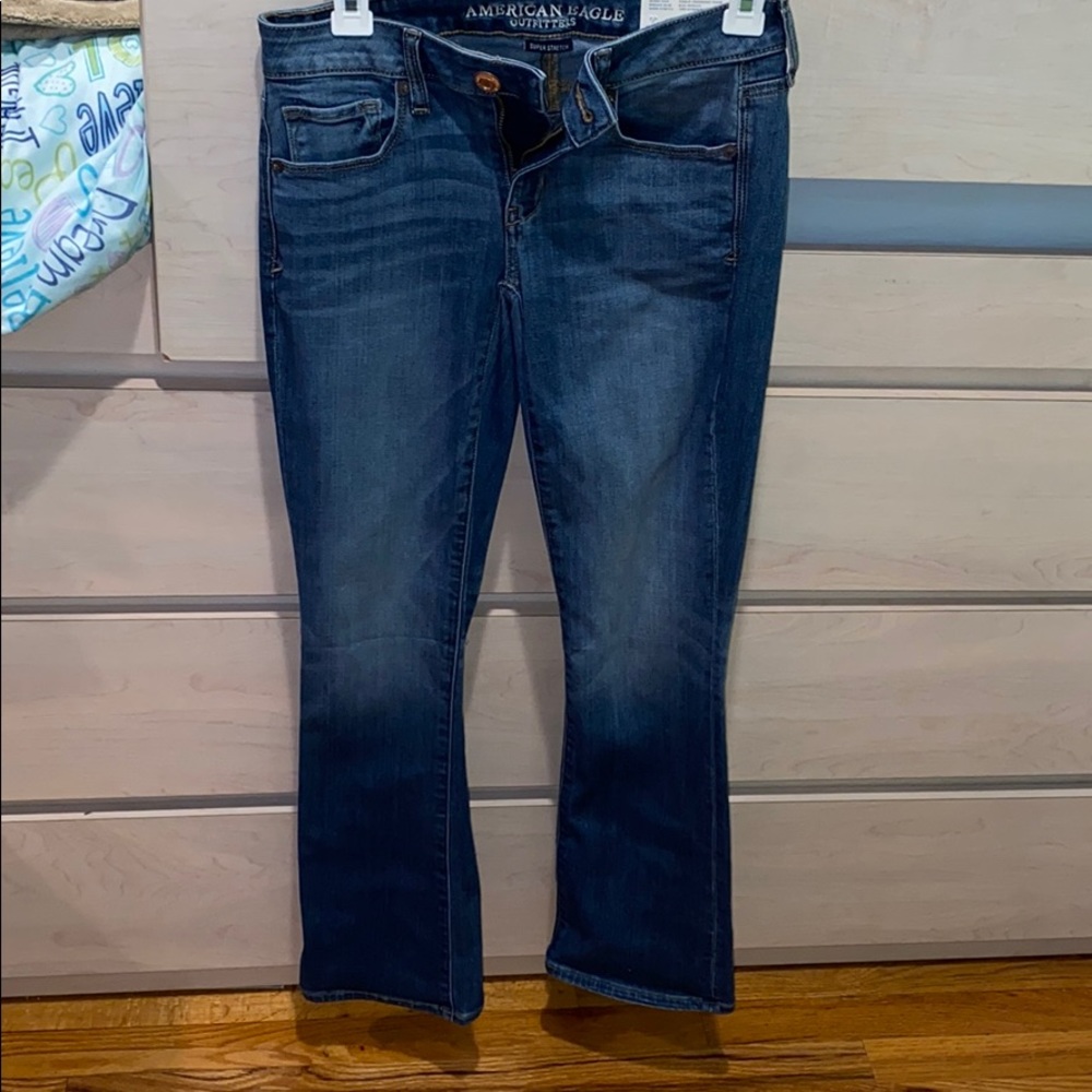 american eagle flare jeans